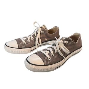 🤑 4/$24‎ Converse All Star Chuck Taylor Unisex Low Top Grey Sneakersers